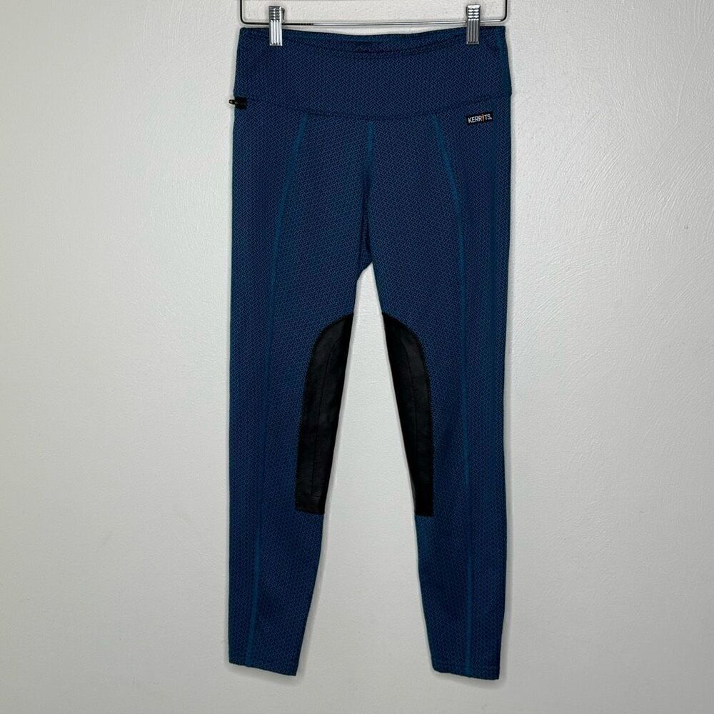 Kerrits Blue and Black Riding Pants - Women’s US S